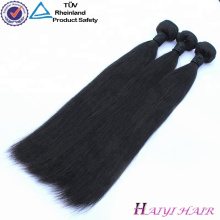 Prix ​​de gros 100 indienne humaine droite 24 pouces extension de cheveux humains Weave